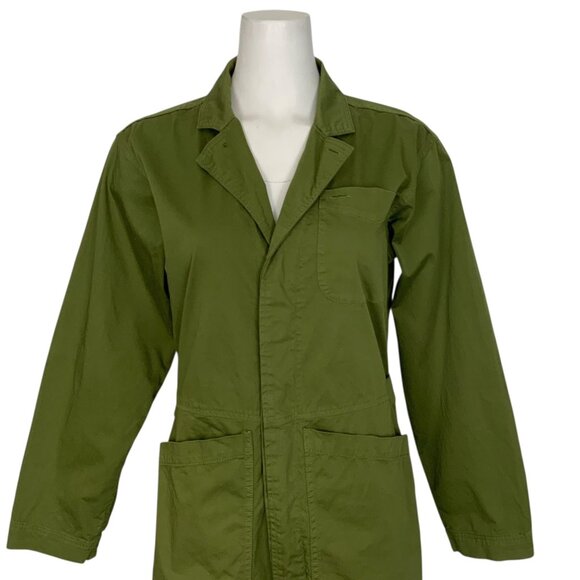 Alex Mill Standard Straight Leg Jumpsuit XS Army Green NEW - Picture 8 of 13